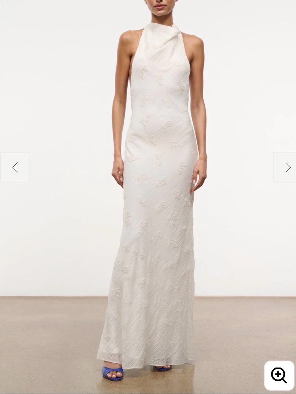 STAUD Roselle White Dress